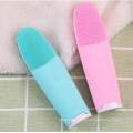 Portable Mini Electric waterproof soft Silicone Cleansing Brush Deep Pore Face Cleaner exfoliating facial Cleaning Device